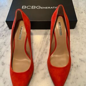 BCBG Red shoes 6.5